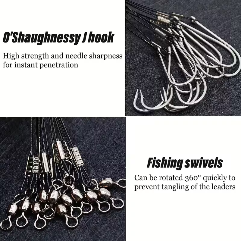 High-Quality Steel Fishing Hook Rigs