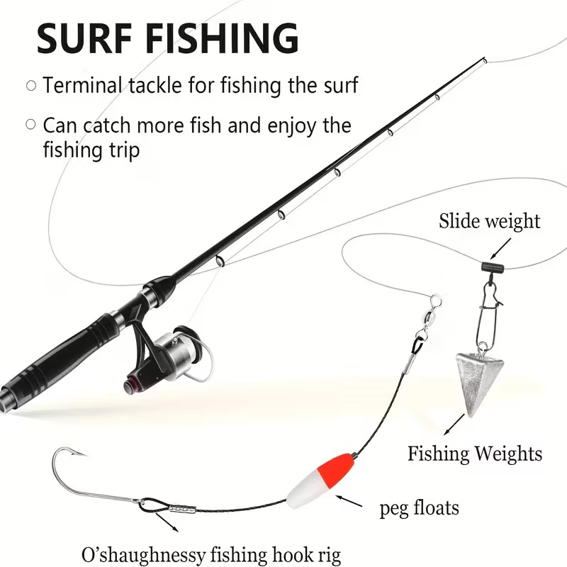 High-Quality Steel Fishing Hook Rigs