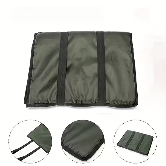 Foldable fishing unhooking guard