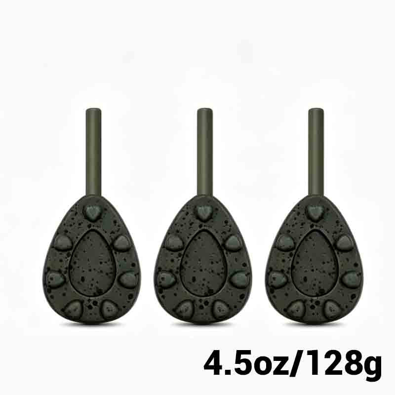 Inline Gripper Carp Fishing Leads – Camo Coated Sinkers