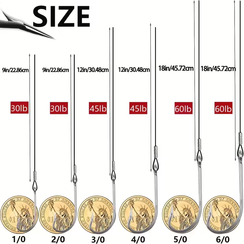 High-Quality Steel Fishing Hook Rigs