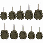 Inline Gripper Carp Fishing Leads – Anti-Roll Sinkers (3 Pack)
