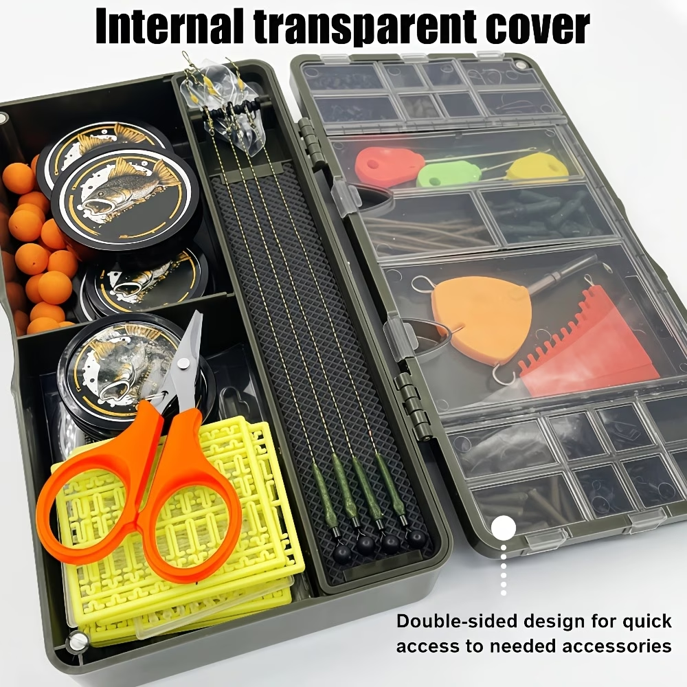 Carp Fishing Tackle Box – Multi-Compartment Organizer Case
