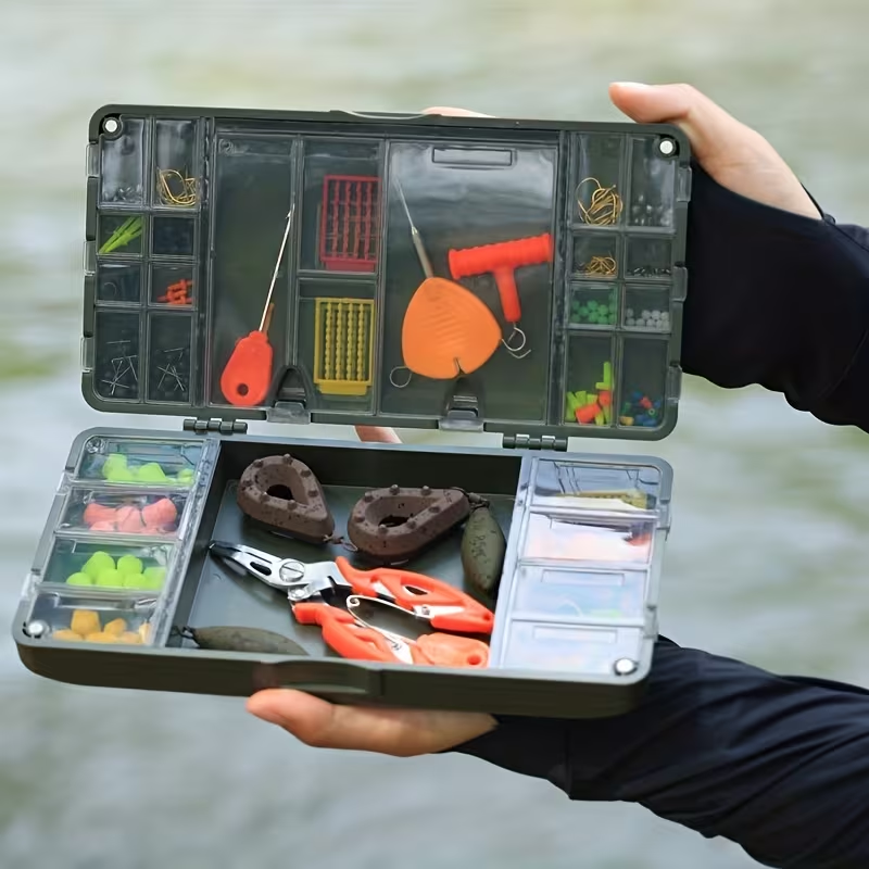 Carp Fishing Accessory Storage Box – Tackle Organizer Case