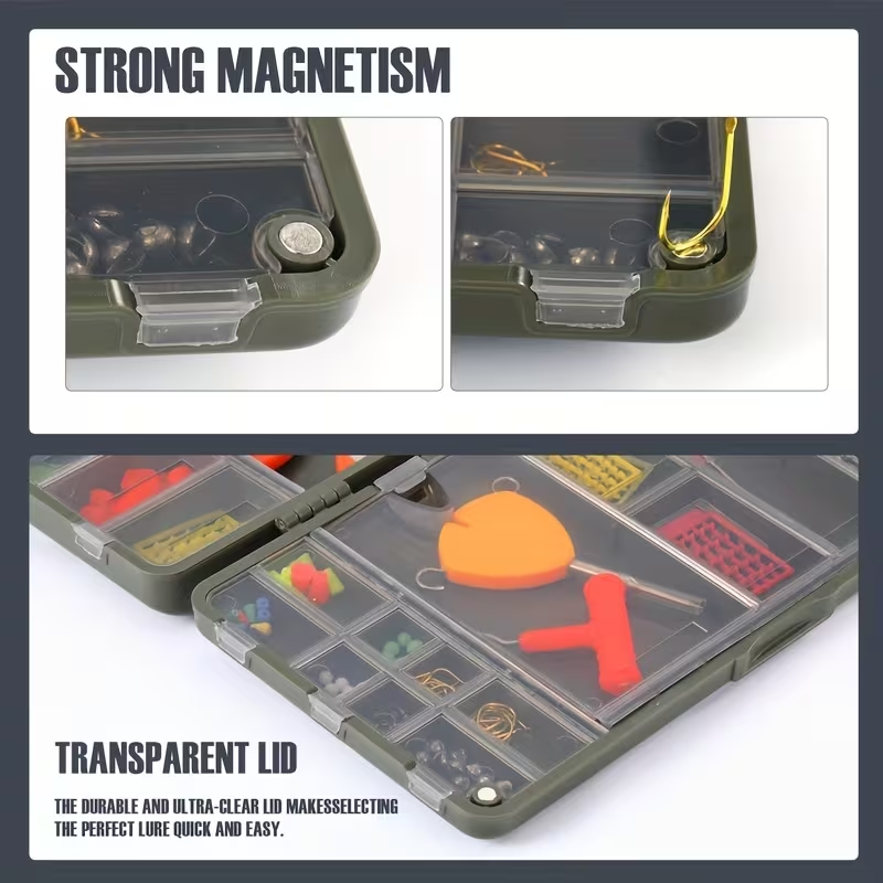 Carp Fishing Accessory Storage Box – Tackle Organizer Case