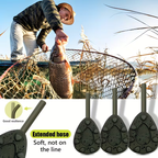 Inline Gripper Carp Fishing Leads – Camo Coated Sinkers
