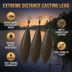 Tournament Casting Carp Lead – Long Distance Bomb Sinker 3 per pack