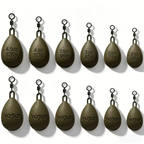 Dumpy Pear Swivel Lead （3 per package）