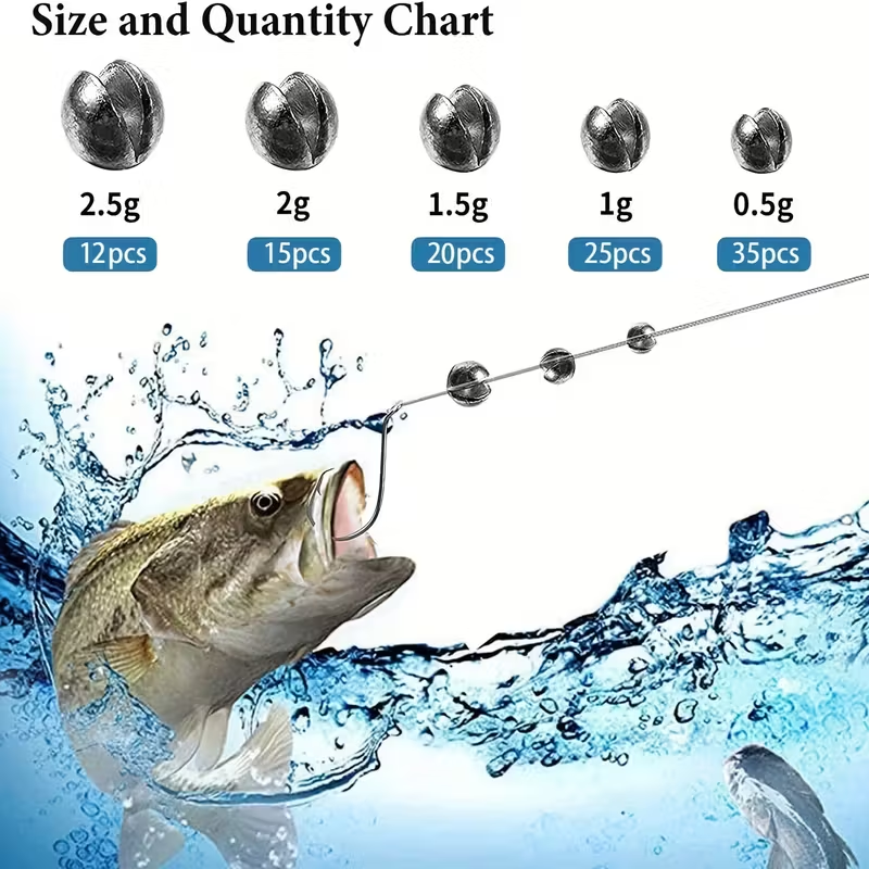 Split Shot Sinker Weights: Elevate Your Fishing Game