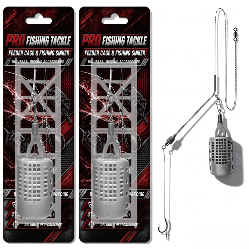 Carp Feeder Rig - A2421 Straight Single Hook