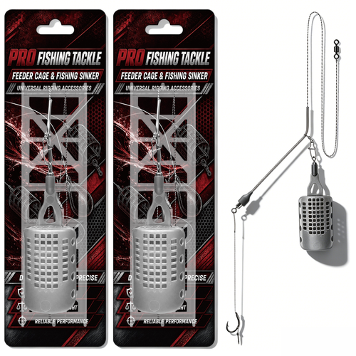 Carp Feeder Rig - A2421 Straight Single Hook