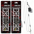 Carp Feeder Rig - B1001K Nylon Sleeve Short Hair Rig