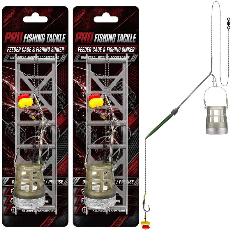 Carp Feeder Rig - A2461 Swivel Corn Single Hook
