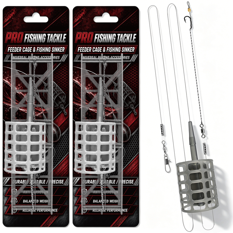 Carp Feeder Rig - A2401 Nylon Single Hook