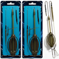 Carp Feeder Rig - Lead Stainless Steel Feeder Blowback Single Hook